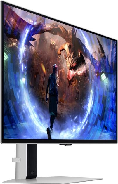 Монитор Samsung 27" Odyssey G6 LS27DG600 OLED Silver 360Hz (LS27DG600SIXUA)