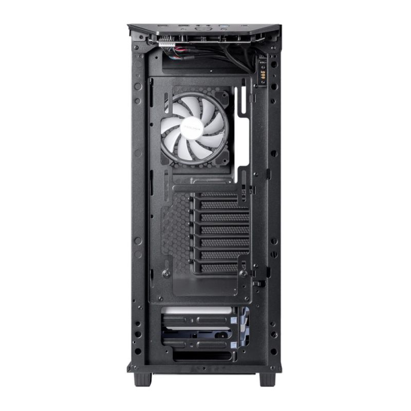 Корпус Prologix E122 Tempered Glass&Mesh Black (E122 Black)