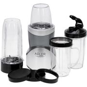 Фітнес-блендер Adler AD 4084 500Вт/ Pulse/ 4 скляні пляшки 700мл, 2x500мл, 300мл (AD4084)