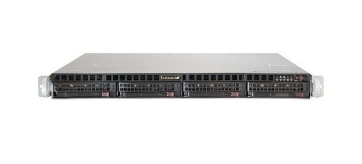 Корпус Supermicro 1U (CSE-813MFTQC-350CB2)