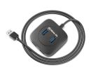 USB-хаб REAL-EL HQ-187 4 ports (EL123110010)