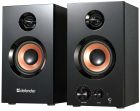 Акустична система 2.0 Defender Aurora S20, 20Вт (RMS) MDF чорна (65419)