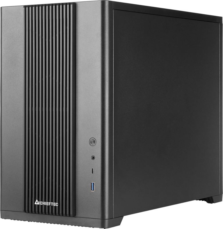 Корпус Chieftec UNI BX-10B-M-OP mATX, без БЖ, Black (BX-10B-M-OP)