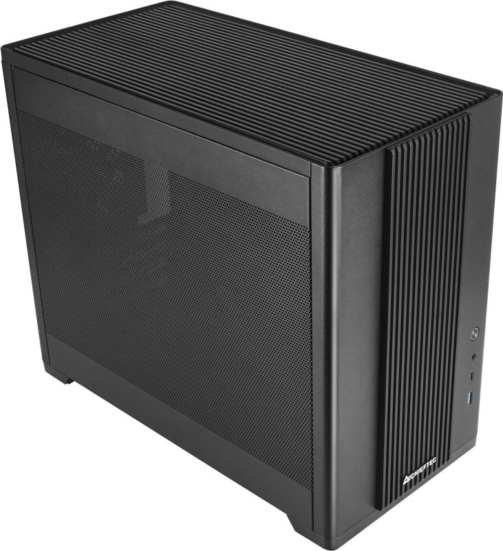 Корпус Chieftec UNI BX-10B-M-OP mATX, без БЖ, Black (BX-10B-M-OP)