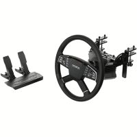 Кермо і педалі MOZA R5 Trucking Bundle for PC, 14кн., подв. педалі SR-PLite, кермо TSW (RS071_Moza)
