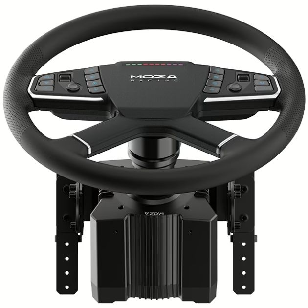 Кермо і педалі MOZA R5 Trucking Bundle for PC, 14кн., подв. педалі SR-PLite, кермо TSW (RS071_Moza)