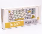Клавиатура Bloody S87 Energy White (S87 (Energy White))