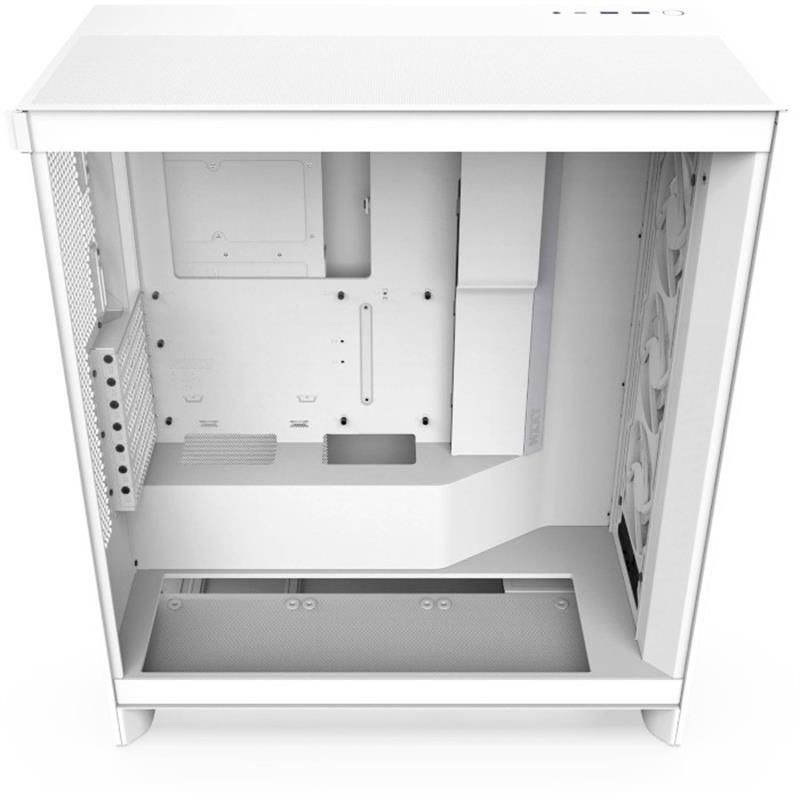 Корпус NZXT H7 Flow RGB White без БП (CM-H72FW-R1)