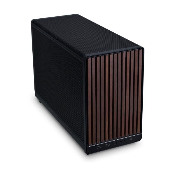 Корпус Lian Li A3-mATX Wooden Front Panel Black без БЖ (G99.A3X-WD.00)