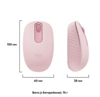 Мышь беспроводная Logitech M196 Rose (910-007461)