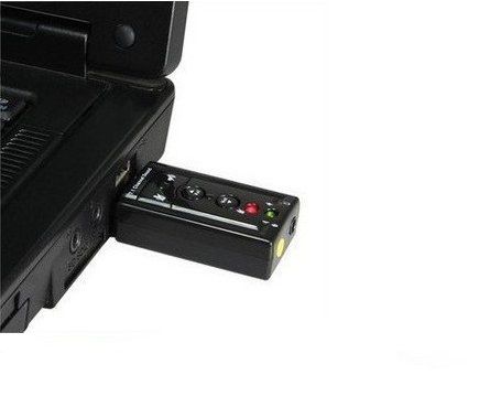 Звукова карта USB AUX jack, 2*TRS (Mic + Ear), Virtual 7.1 Channel, RTL (B00650)