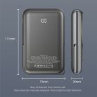 УМБ Vention Magnetic Wireless 10000mAh 20W PD USB-C In/Out, QI-15W Black (FHNB0)