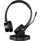 Гарнітура Sandberg Wireless Office Headset Pro+, Bluetooth, Black (126-18)