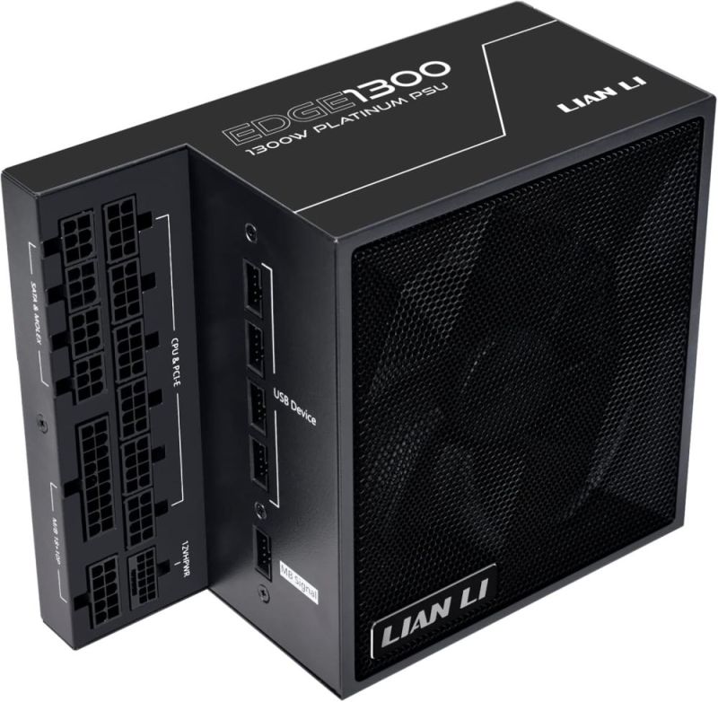 Блок живлення Lian Li Edge 1300W 80 Plus Platinum Black (G9P.EG1300.BE00.EU)