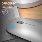 Мышь беспроводная OfficePro Silent Click Wireless Silver (M225S)