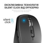 Мышь беспроводная OfficePro Black (M267B)