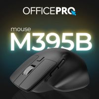 Миша бездротова OfficePro Black (M395B)