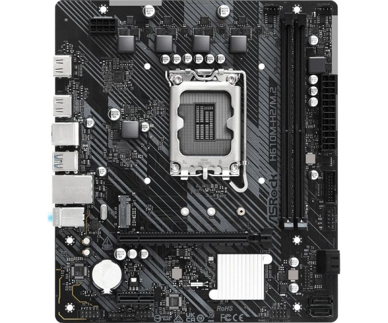 Материнська плата ASRock Socket 1700 (H610M-H2/M.2)