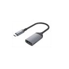Адаптер FrimeCom USB Type-C-HDMI, черный (UC-0102A)