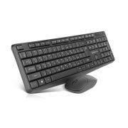 Комплект (клавиатура, мышь) беспроводной REAL-EL Kit 551W Black (EL123100048)