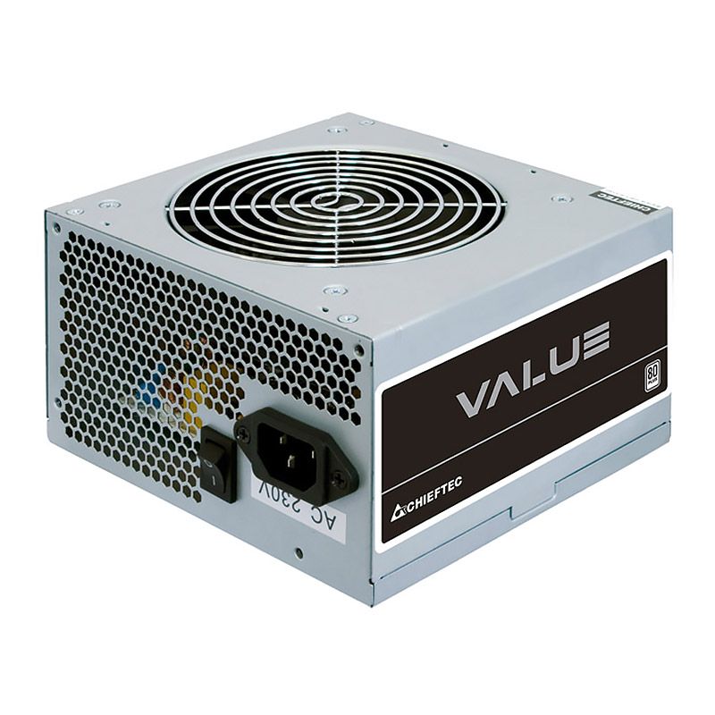 БЖ 600W Chieftec VALUE APB-600B8, 120 mm, 80+ White, Bulk (APB-600B8)