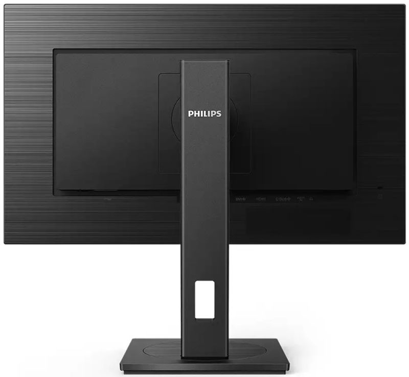 TFT 27" Philips 272S1AE, IPS, 75Hz, VGA, DVI-D, DP, HDMI, HAS, Pivot, колонки, чорний (272S1AE/00)