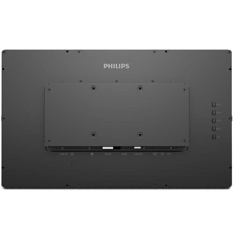 TFT 21.5" Philips 222B1TFL, IPS, 75Гц, сенсорний, VGA, HDMI, DP, USB-hub, HAS, чорний (222B1TFL/00)