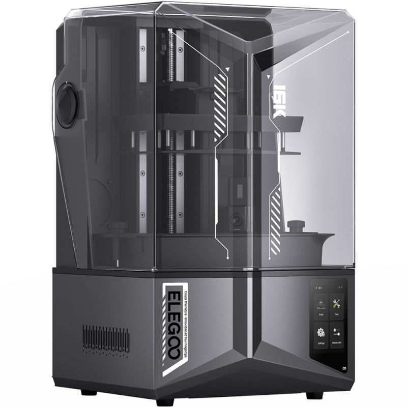 Принтер 3D ELEGOO Saturn 4 Ultra 16K(LCD ±0.1 mm Chitubox MSLA 211.68x118.37x220 mm WiFi USB сірий) (50.101.038300)