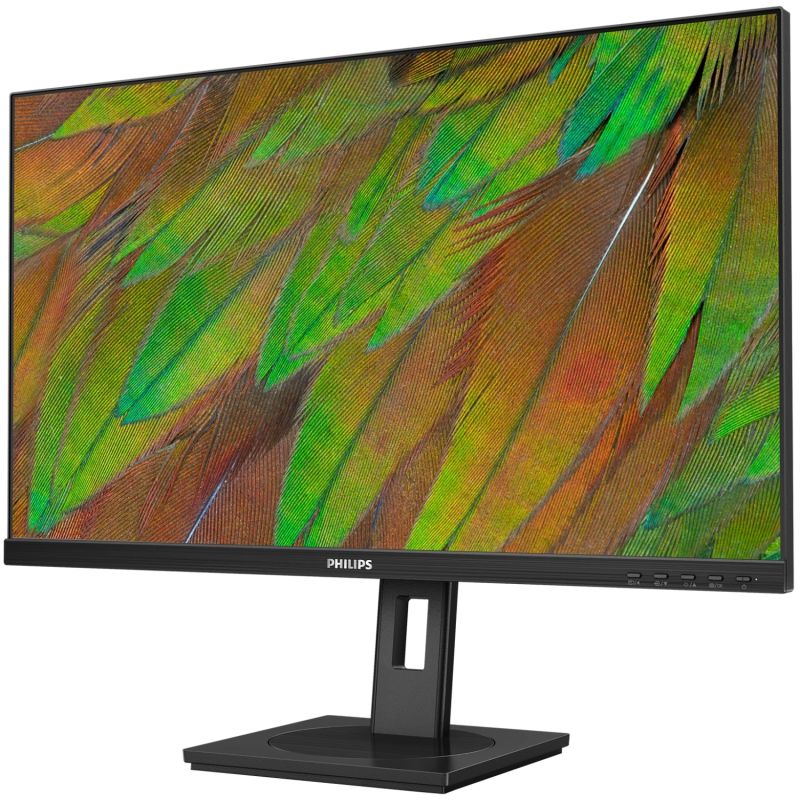 TFT 27" Philips 27B1N3800, 4K UHD, IPS, 2хHDMI, DP, USB-hub, HAS, Pivot, кол., чорний (27B1N3800/00)