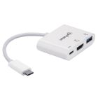 Док-станція USB3.1 Type-C --> HDMI/USB 3.0/PD 60W 4-in-1 White Manhattan (152945)