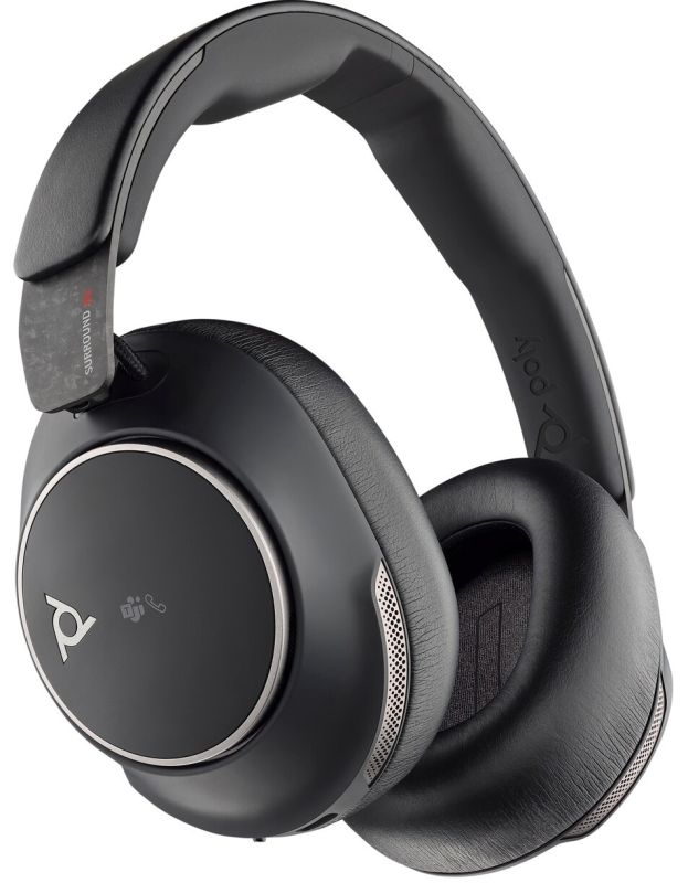 Гарнітура Poly Voyager Surround 80-M USB-C HS + USB-C/A Stereo Black (8G7U0AA)