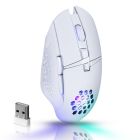Мишка Defender Glory GM-514, ігрова, бездротова 3200dpi., 6кн., LED біла (52513)