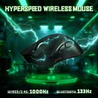 Мишка Attack Shark V3 Ultra-Light, Wireless, PAW3311 сенсор, 25000dpi., 6кн., Black (V3B_AS)