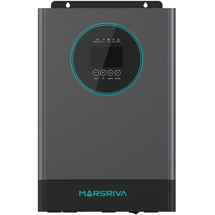 Інвертор Marsriva OFF-G 3.6 kW 230V RS232/RS485 CE PF1 VOL VM III 3,3 кВт TWIN-24V, з Wi-Fi (MR-SPF3.6K-LP1-TL20E)