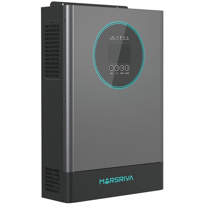 Інвертор Marsriva OFF-G 3.6 kW 230V RS232/RS485 CE PF1 VOL VM III 3,3 кВт TWIN-24V, з Wi-Fi (MR-SPF3.6K-LP1-TL20E)