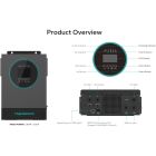 Інвертор Marsriva OFF-G 3.6 kW 230V RS232/RS485 CE PF1 VOL VM III 3,3 кВт TWIN-24V, з Wi-Fi (MR-SPF3.6K-LP1-TL20E)