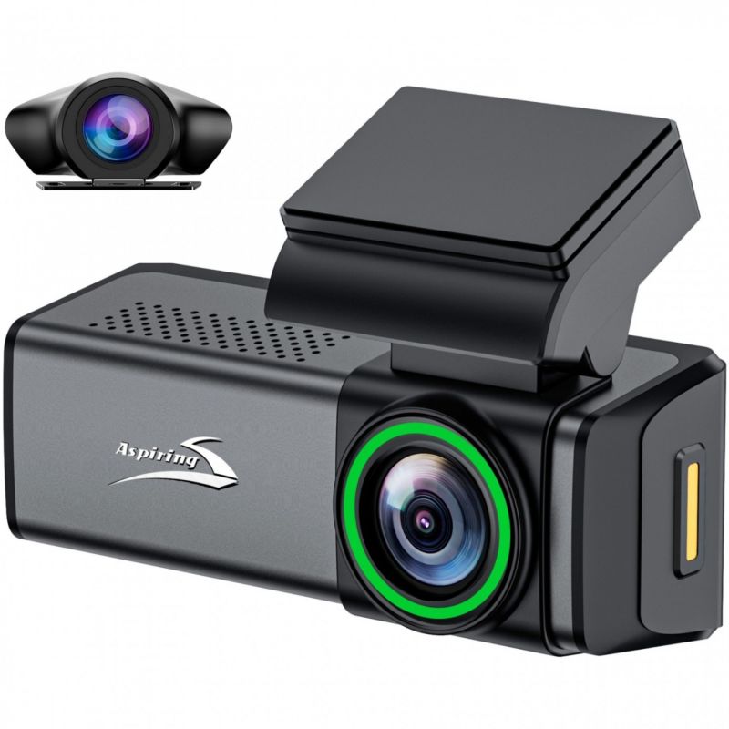 Відеореєстратор Aspiring Alibi 10 QHD 1440p Dual, WI-FI (AL10QHD25DW)