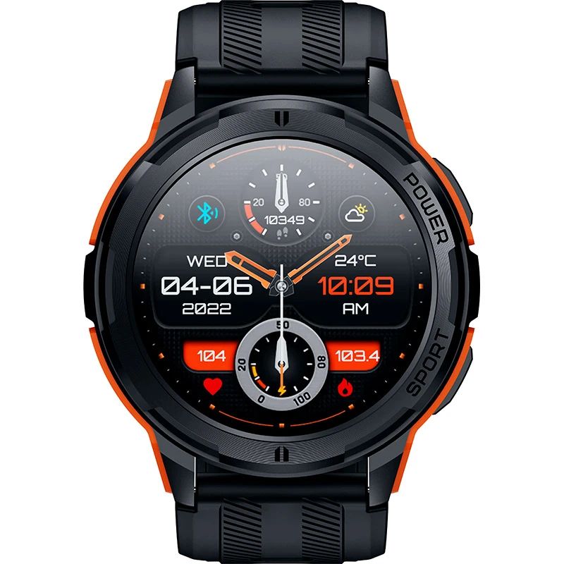 Годинник Oukitel BT10 Black-orange (6931940742153)