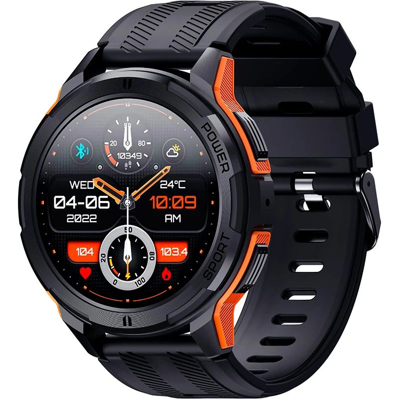 Годинник Oukitel BT10 Black-orange (6931940742153)