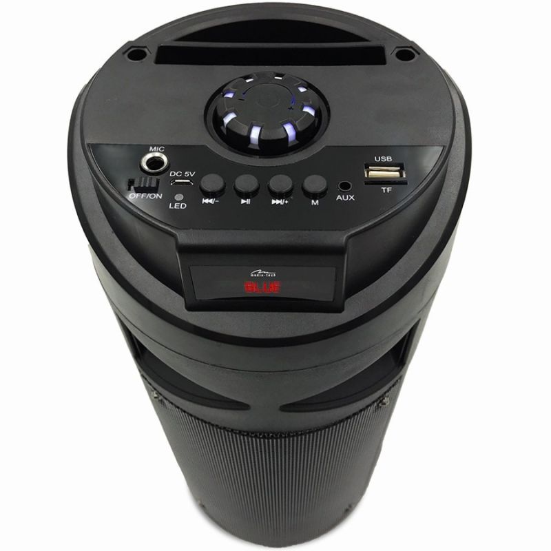 Акустична система 1.0 Media-Tech 30W, Bluetooth/FM/AUX/SD/USB/КАРАОКЕ/LED чорна (MT3165)
