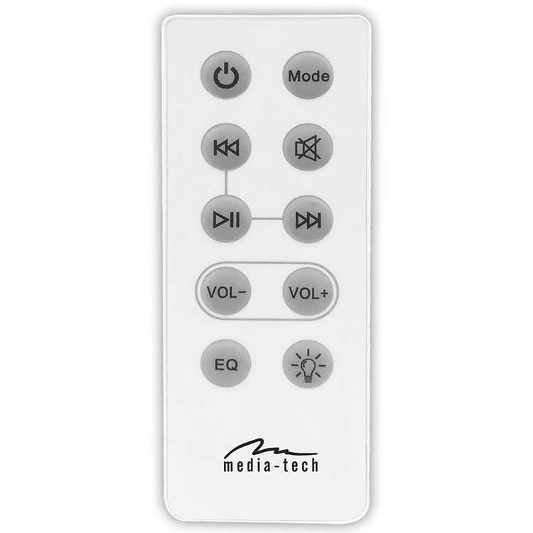Акустична система 1.0 Media-Tech 30W, Bluetooth/FM/AUX/SD/USB/КАРАОКЕ/LED чорна (MT3165)