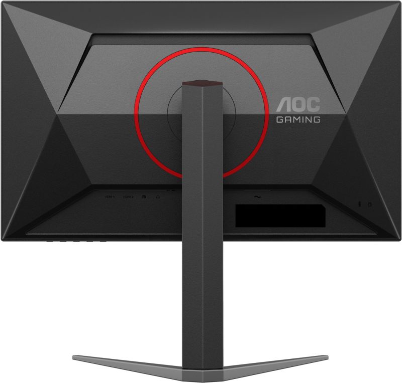 TFT 23.8" AOC 24G4HA, IPS, 200Гц, 2xHDMI, DP, HAS, Pivot, колонки, чорно-червоний (24G4HA)