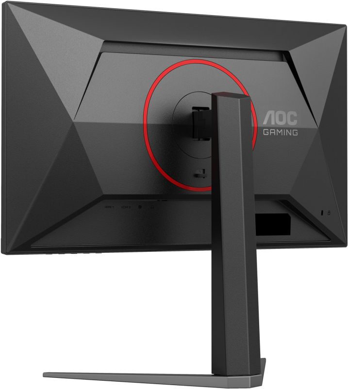 TFT 23.8" AOC 24G4HA, IPS, 200Гц, 2xHDMI, DP, HAS, Pivot, колонки, чорно-червоний (24G4HA)