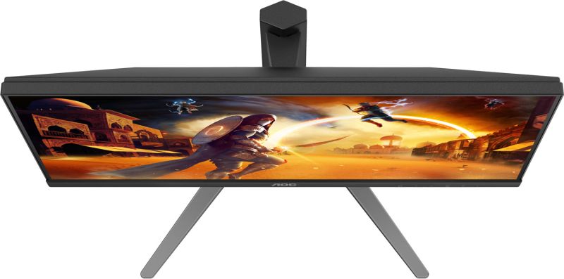 TFT 23.8" AOC 24G4HA, IPS, 200Гц, 2xHDMI, DP, HAS, Pivot, колонки, чорно-червоний (24G4HA)