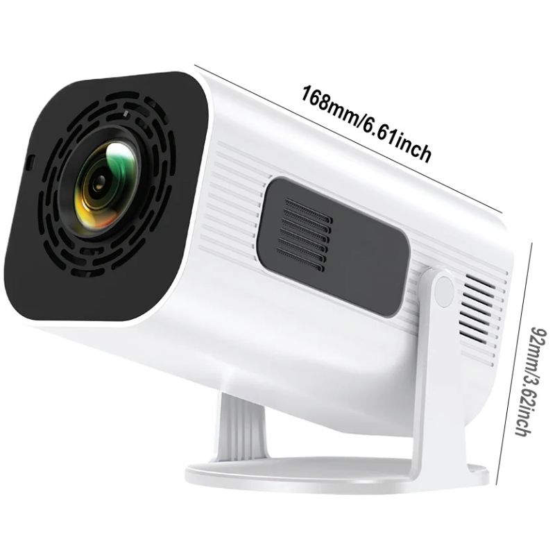 Проєктор H96 MAX HP330 LED LCD HD 170AL 16:9 H713 1G/8G Android 11.0 HDMI WiFi BT білий (H96 MAX_HP330)