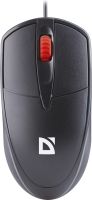 Мишка Defender Icon MB-057, 3кн.,1000 dpi, безшумна, чорна (52057)