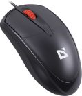 Мишка Defender Icon MB-057, 3кн.,1000 dpi, безшумна, чорна (52057)