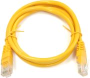 Патчкорд UTP Cat.5e ( 0.5м жовтий ), CU (PAUT3050-CU-YL)