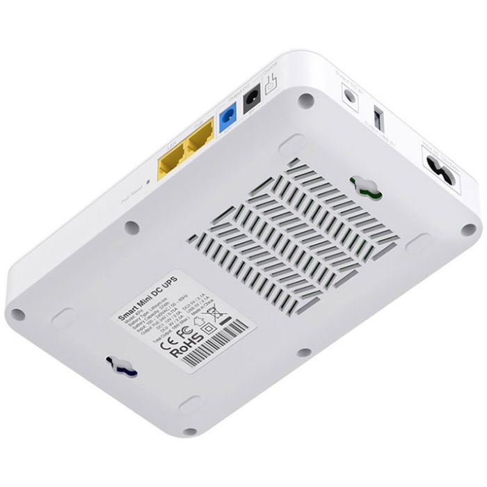 ДБЖ Marsriva DC Router UPS KP6 240VAC 3xDC+PoE24V1A+USB OUT, 2x5V/9V/12V2.5A 18W 10000mAh (KP6_MARSRIVA)