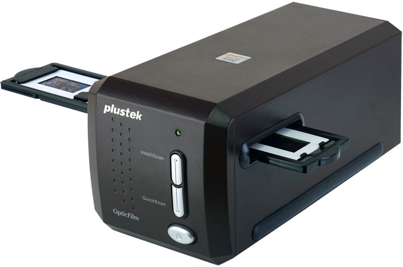 Сканер Plustek OpticFilm 8300i SE (7200dpi 48bit LED швидк. 20 сек. плівк.слайд-сканер чорний) (0317TS)
